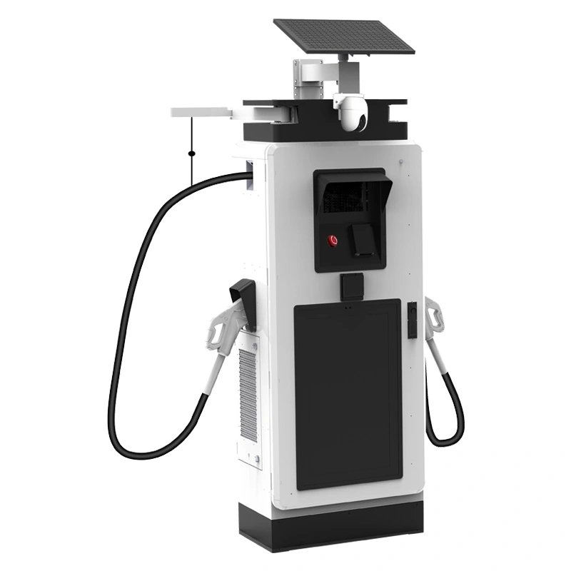160 kW-ko DC kargagailu komertziala bizkorra autobide zerbitzuetarako pantaila digitalarekin