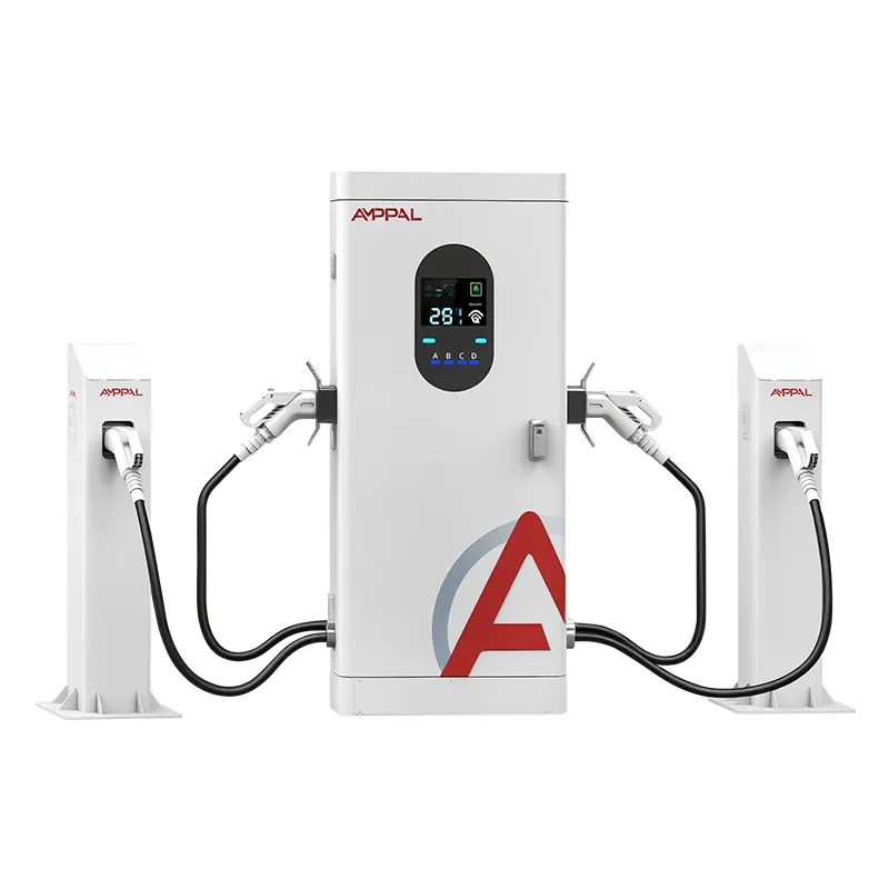 160 kW-ko konektore anitzeko DC EV kargatzeko estazio komertzialen flota komertzialetarako