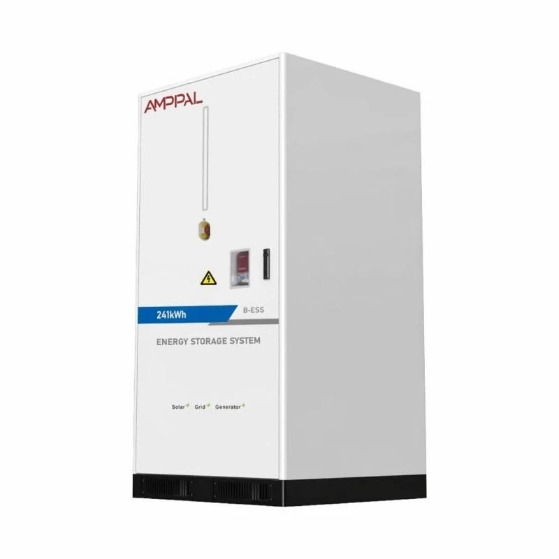 225 kWh / 241 kWh bateriaren energia biltegiratzeko sistema modularra mikrosare komertzialetarako