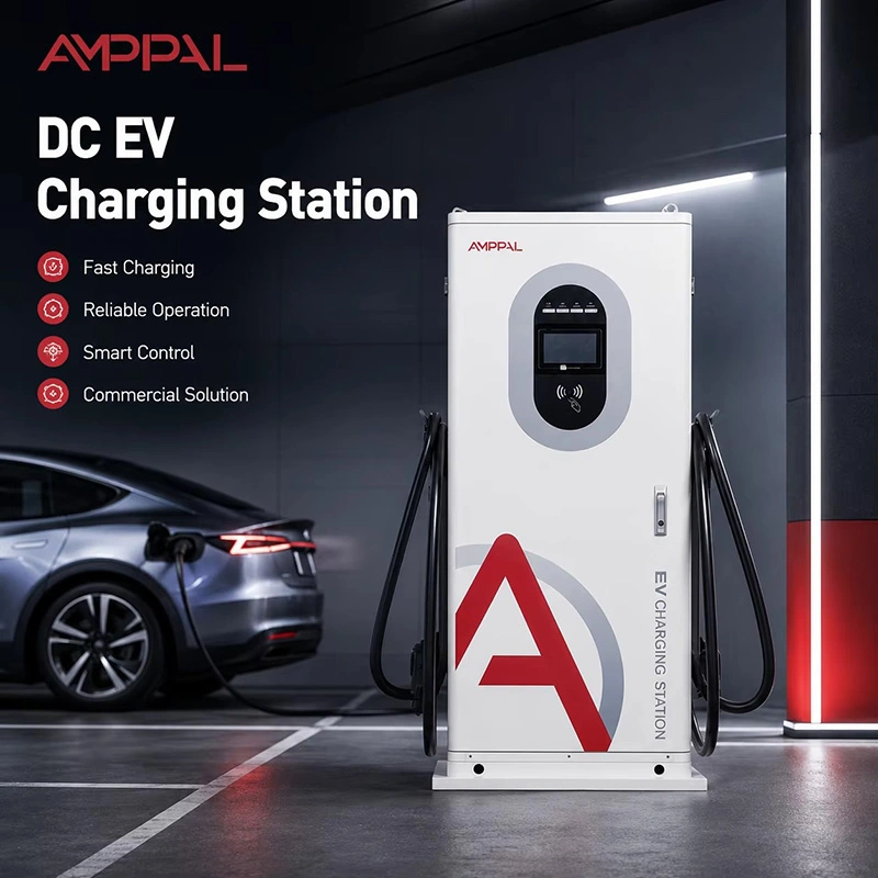 Aparkaleku publikoetarako DC EV kargatzeko 40kW komertzial integratua