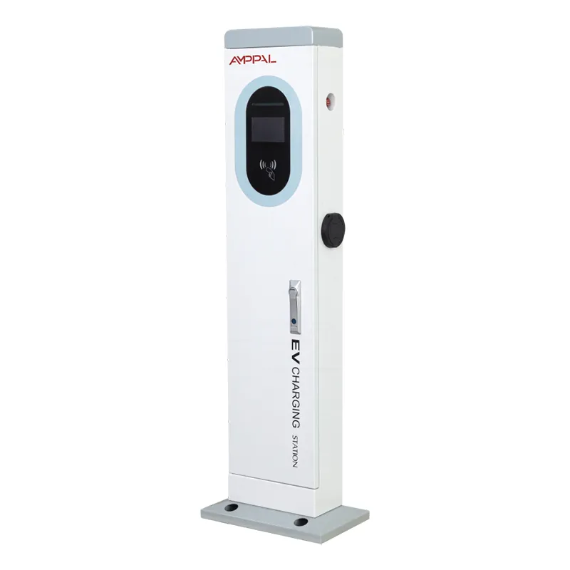 44kW High-Power AC EV Charging Station Tower for Fleet Parking